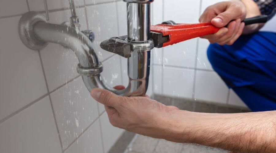 Expert burst pipe repair services in Tussy, OK
